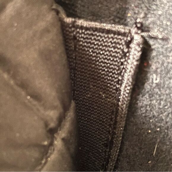 Lands' End Black Suede and Nylon Short Boots Style 394102 Size 8.5B - Picture 7 of 10